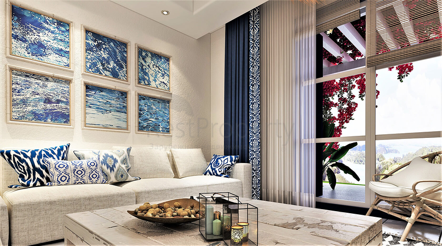 Residences with sea views, with amazing nature away from the noise of the city.