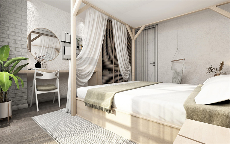 Residences with sea views, with amazing nature away from the noise of the city.