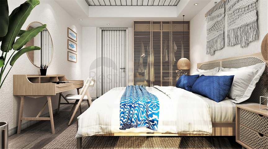 Residences with sea views, with amazing nature away from the noise of the city.