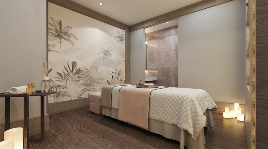 Residences with sea views, with amazing nature away from the noise of the city.