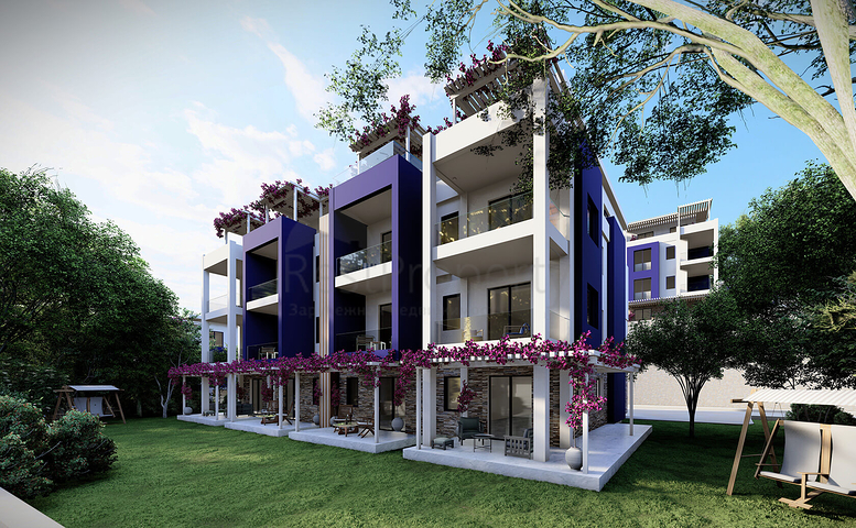 Residences with sea views, with amazing nature away from the noise of the city.