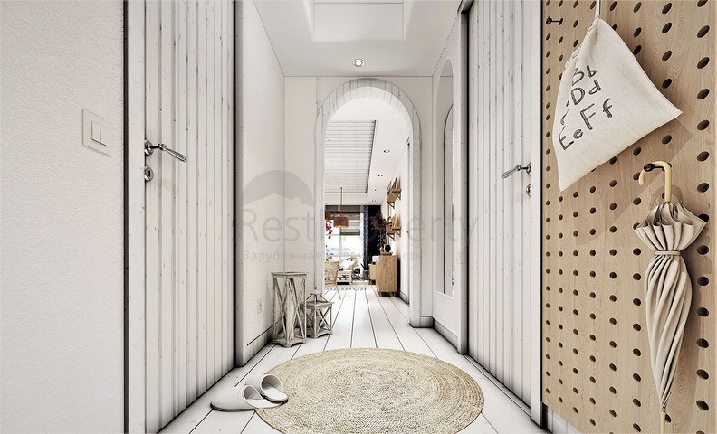 Residences with sea views, with amazing nature away from the noise of the city.