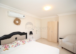 Furnished detached villa 4+1 in Tepe area