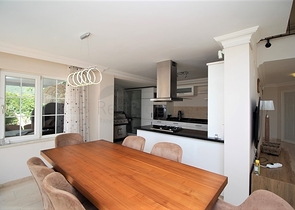 Furnished detached villa 4+1 in Tepe area