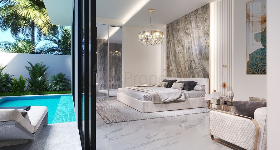 Villa investment project in a popular tourist area in Bali