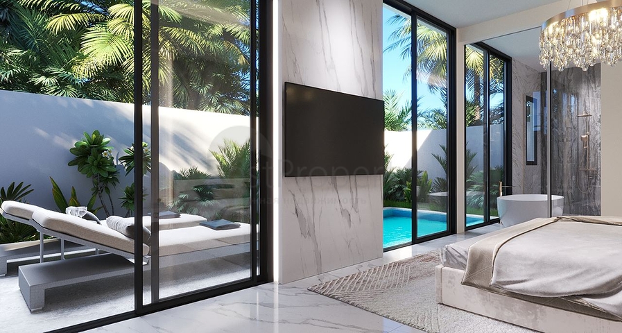 Villa investment project in a popular tourist area in Bali