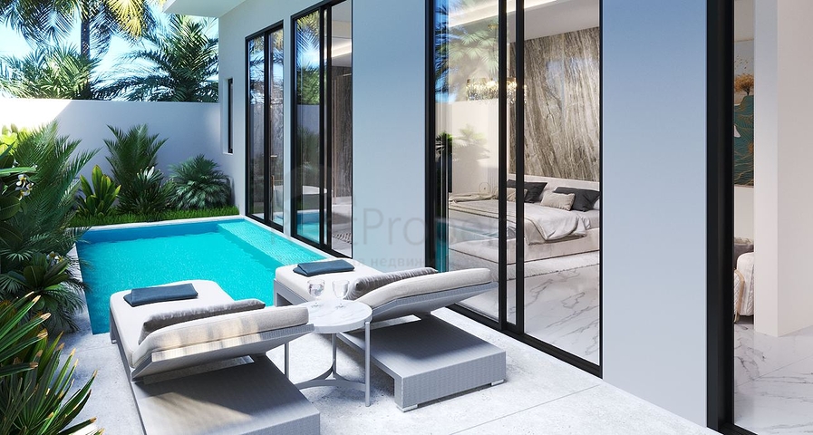 Villa investment project in a popular tourist area in Bali