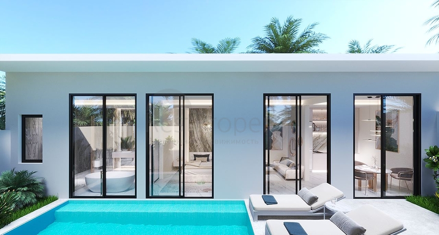 Villa investment project in a popular tourist area in Bali