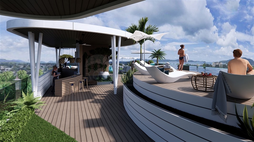 A green oasis in the south of Phuket Island