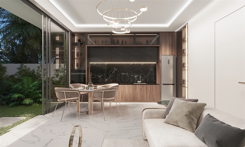 Attractive villas in the final stages of construction in the Umalas area of Bali