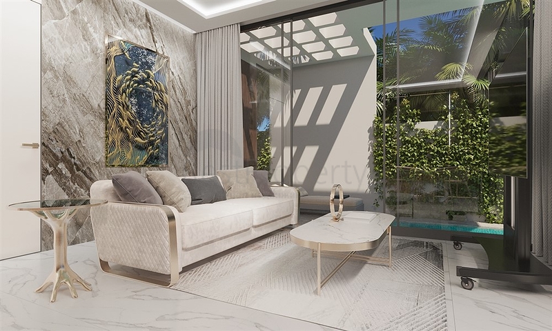 Attractive villas in the final stages of construction in the Umalas area of Bali