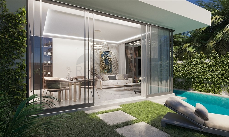 Attractive villas in the final stages of construction in the Umalas area of Bali