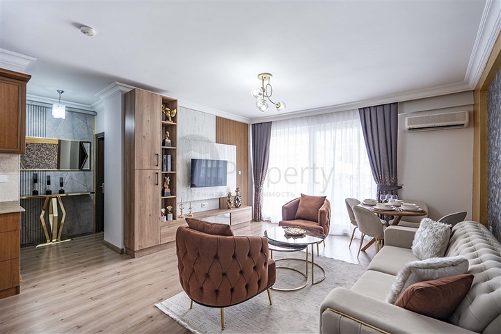 Renovated one bedroom apartment 400 m from the sea in Alanya