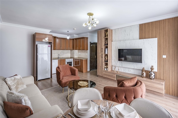 Renovated one bedroom apartment 400 m from the sea in Alanya