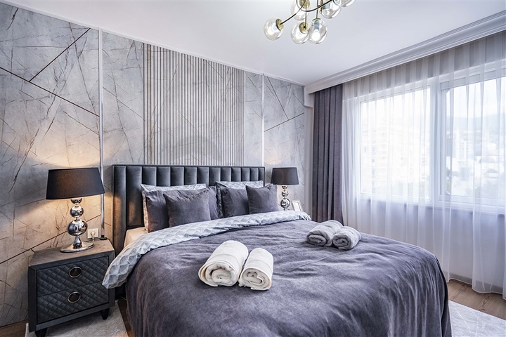 Renovated one bedroom apartment 400 m from the sea in Alanya