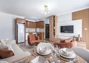 Renovated one bedroom apartment 400 m from the sea in Alanya