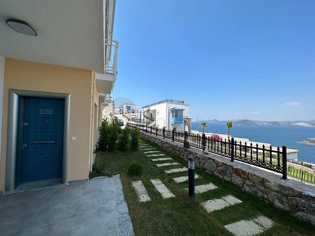 A finished residence with panoramic sea views.