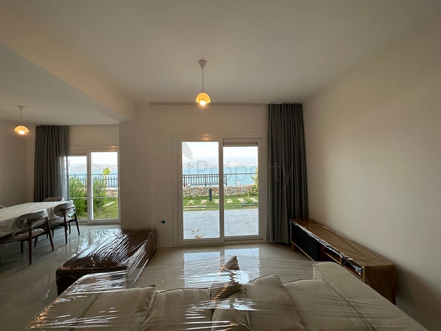 A finished residence with panoramic sea views.