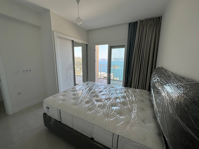 A finished residence with panoramic sea views.