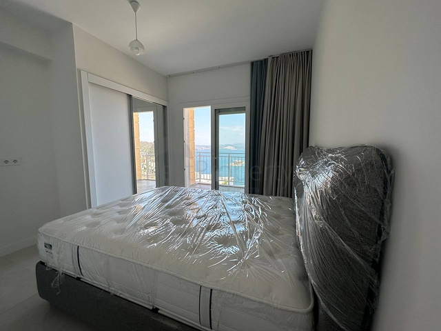 A finished residence with panoramic sea views.