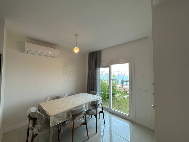 A finished residence with panoramic sea views.