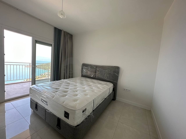 A finished residence with panoramic sea views.