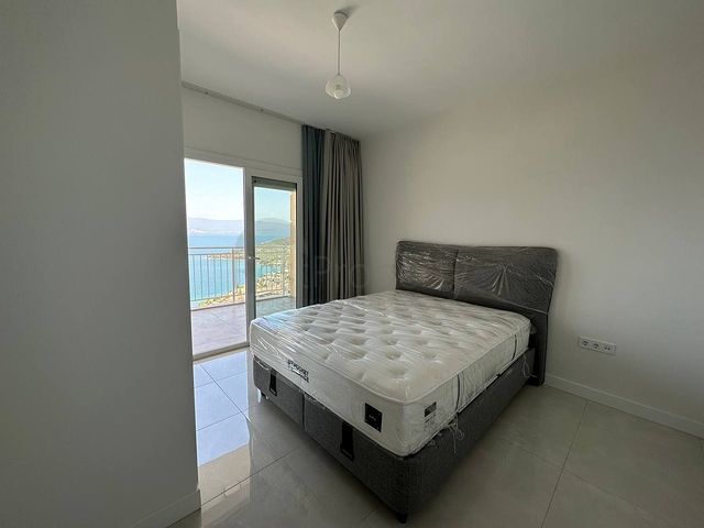 A finished residence with panoramic sea views.