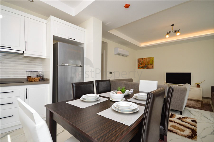 Modern and new 3+1 villa in Kargicak area