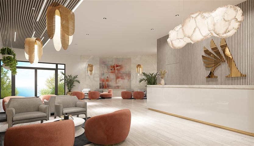 The complex is in the final stage of construction, 150 meters from the sea