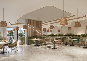 The complex is in the final stage of construction, 150 meters from the sea