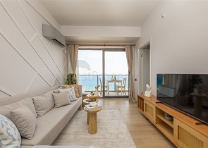 The complex is in the final stage of construction, 150 meters from the sea