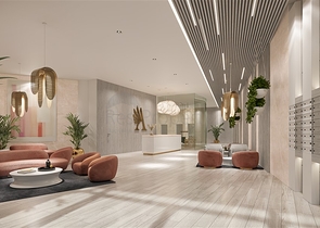 The complex is in the final stage of construction, 150 meters from the sea