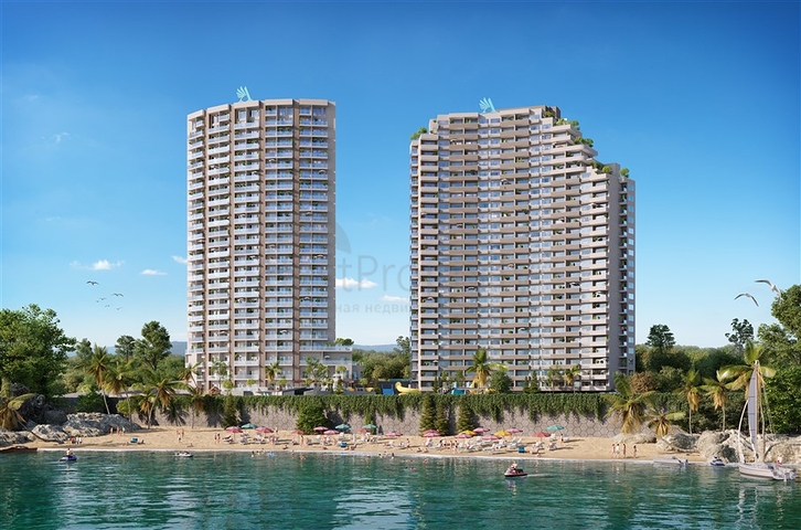 Ready-made residential complex on the first coastline in Erdemli