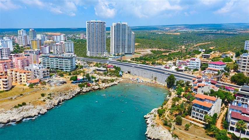 Ready-made residential complex on the first coastline in Erdemli