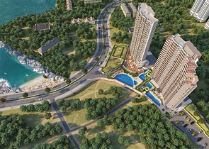 Ready-made residential complex on the first coastline in Erdemli
