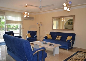 Furnished apartment in a good complex in Mahmutlar for rent