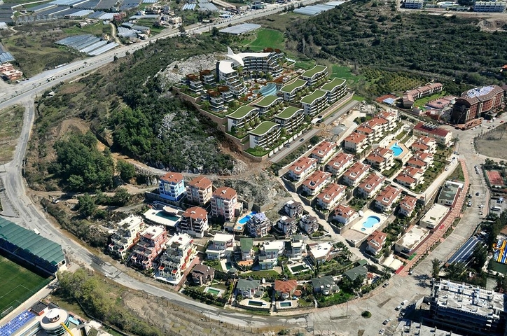 Luxury villas on the territory of a unique complex