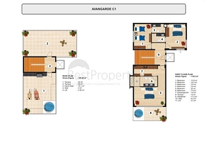 Luxury villas on the territory of a unique complex
