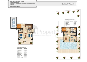 Luxury villas on the territory of a unique complex