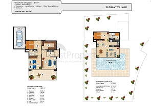 Luxury villas on the territory of a unique complex