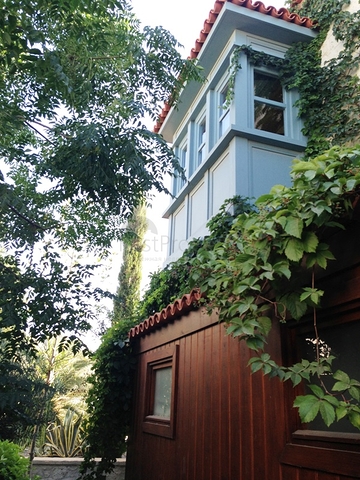 Villa with a large plot with a green garden in Alachaty