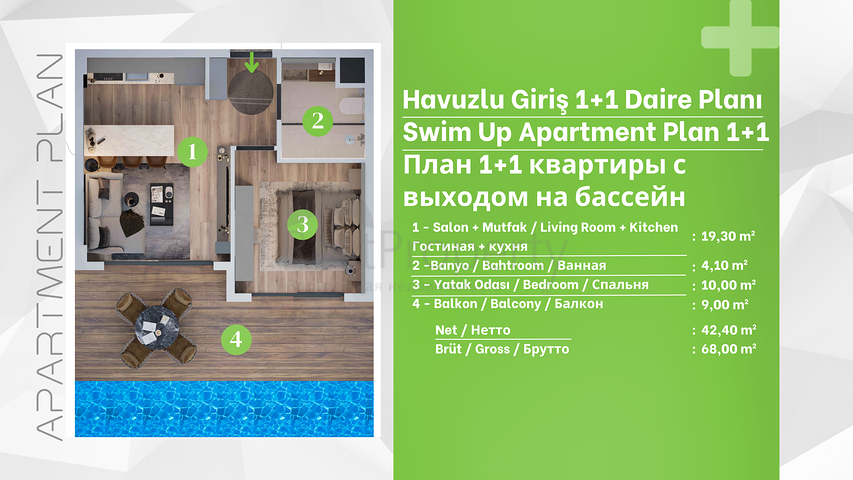 Investment project in the Altyntas - Antalya area 