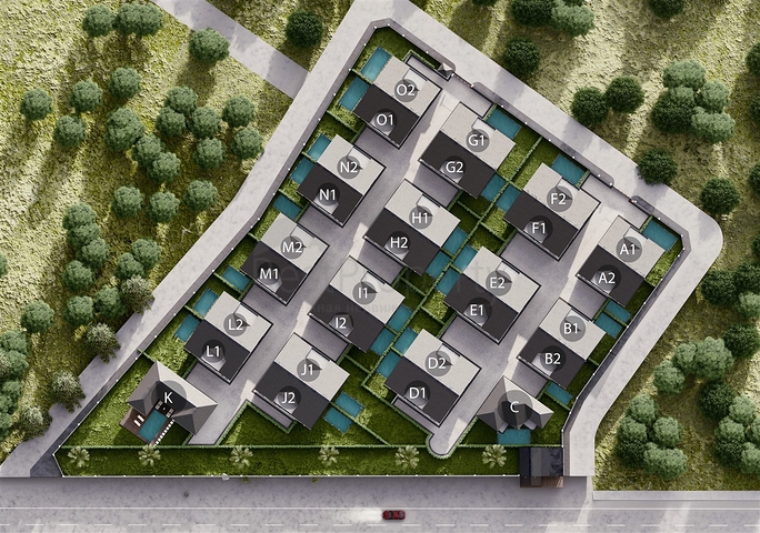 3+1 , 4+1 and 5+1 villas in Doshemealti - Antalya area 