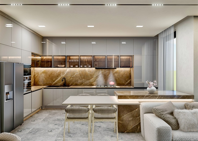 3+1 , 4+1 and 5+1 villas in Doshemealti - Antalya area 