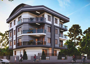 2+1 and 3+1 duplex apartments in Kepez - Antalya area  