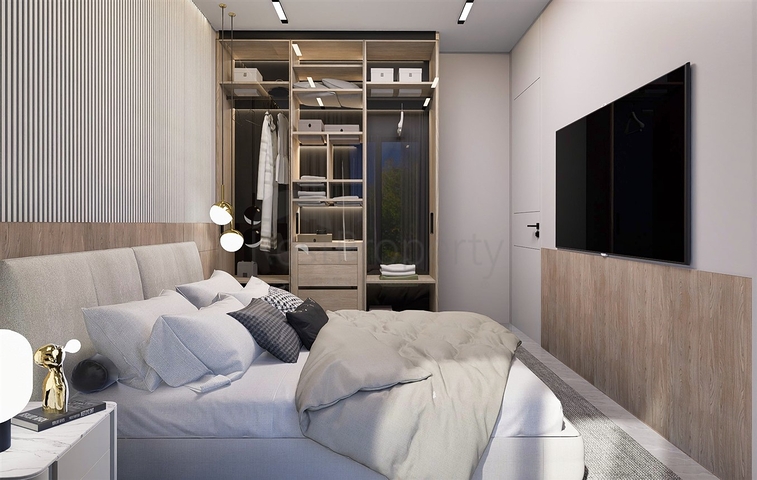 2+1 duplex apartments in the Persimmon - Antalya neighborhood