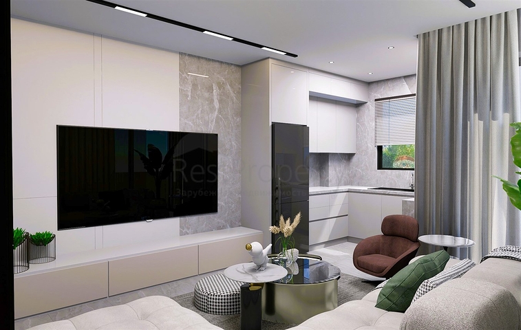 2+1 duplex apartments in the Persimmon - Antalya neighborhood