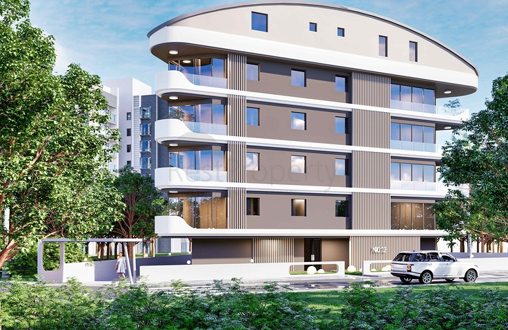 2+1 duplex apartments in the Persimmon - Antalya neighborhood