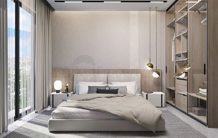 2+1 duplex apartments in the Persimmon - Antalya neighborhood