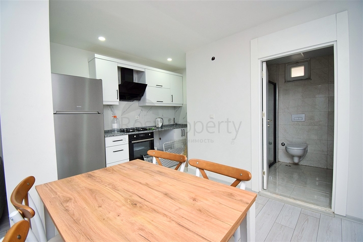 1+1 apartment in Kepez - Antalya area 